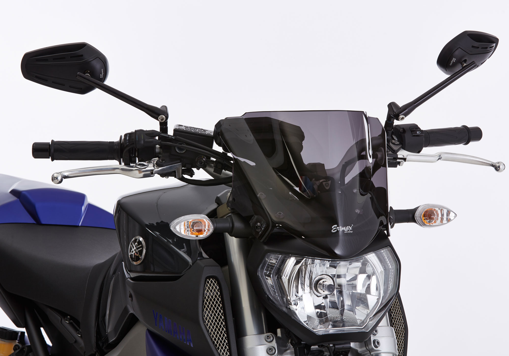 ERMAX naken cykel skärm Akrylglas (PMMA) Figur 1