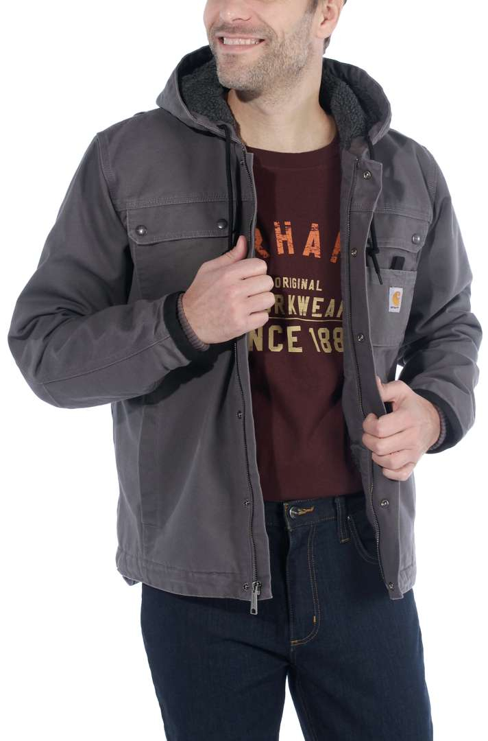 Carhartt Bartlett Jacke dunkelgrau XL Abbildung 6