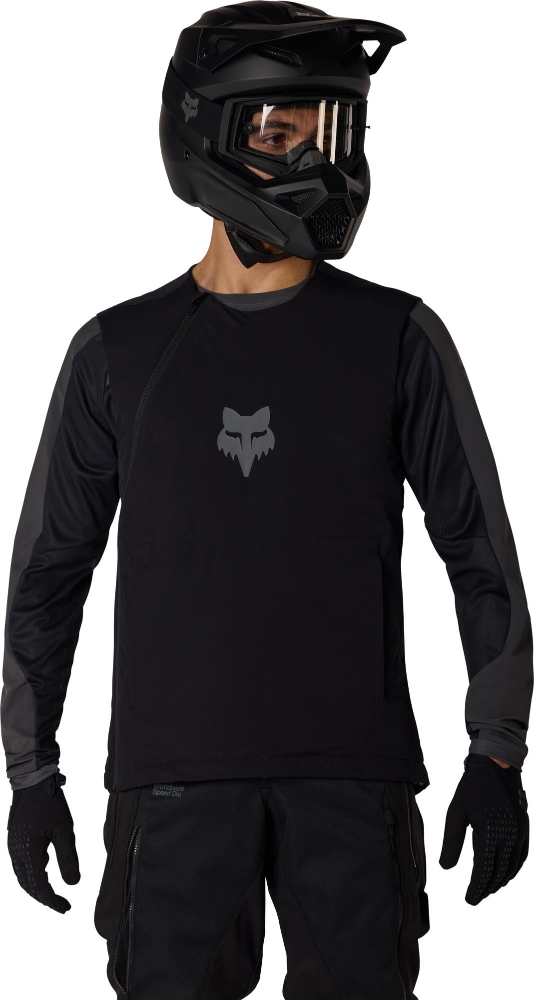 FOX Ranger Wind Off-Road chaleco impermeable de motocross negro 3XL Figura 3