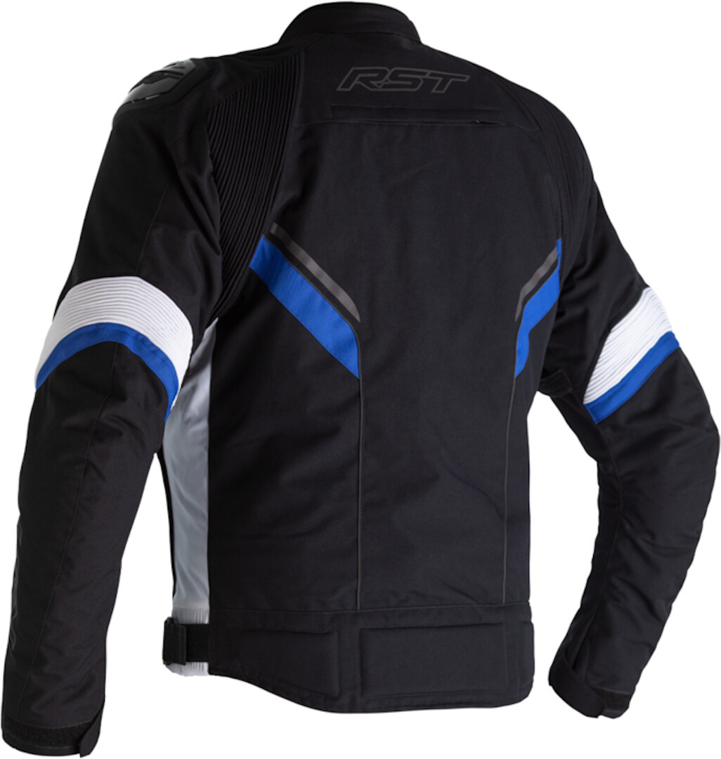 RST Sabre Moottoripyörän tekstiilitakki musta/sininen 3XL Kuva 2