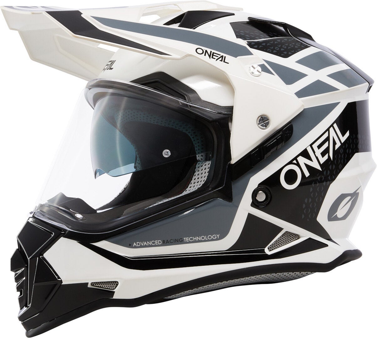 Oneal Sierra R Casque de motocross Blanc/Gris/Noir L (59/60) Figure 2