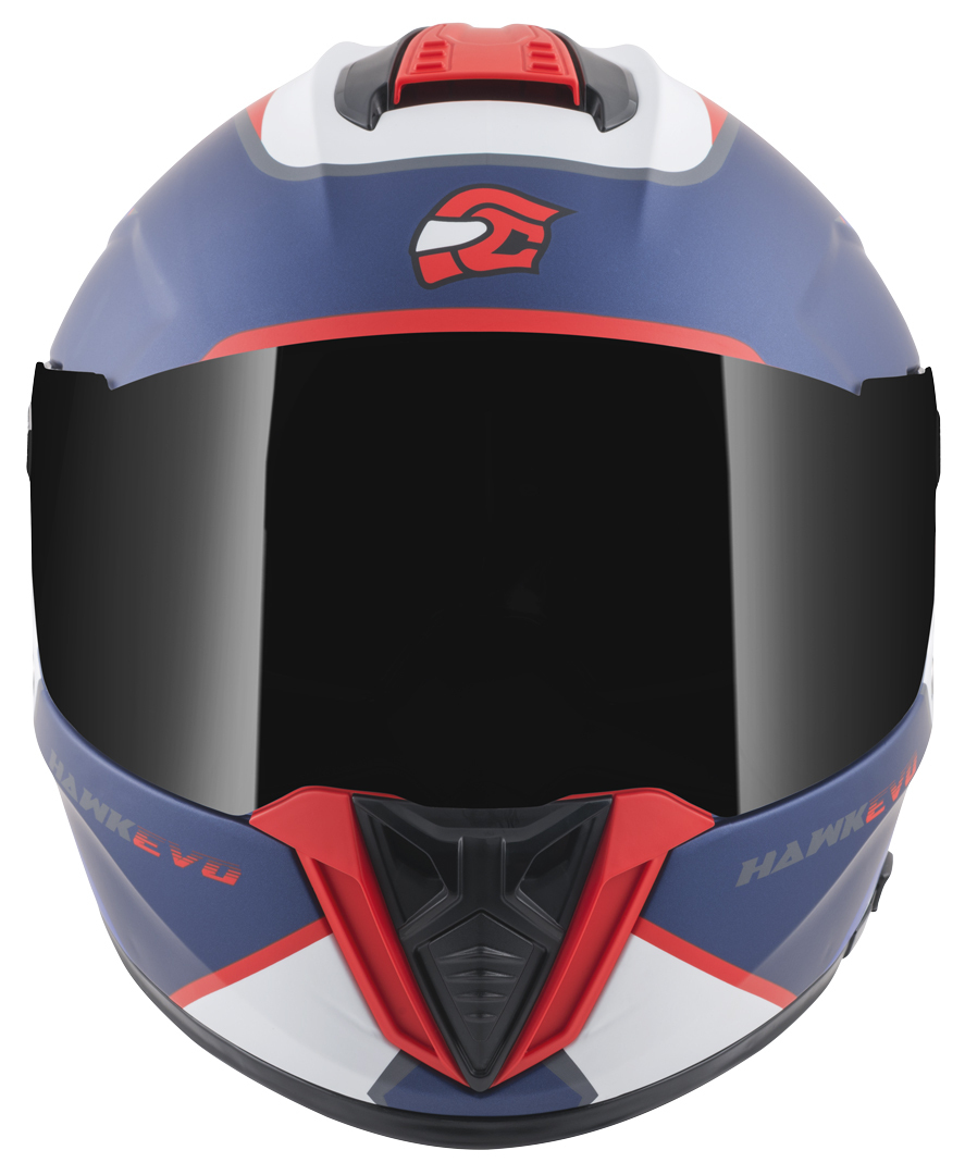 FC-Moto Hawk EVO-X Hjälm svart matt/röd/blå/vit XL Figur 4