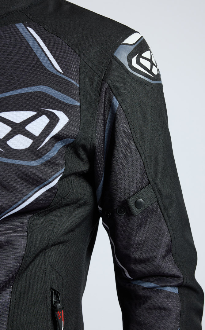Ixon Demoniak Motorcycle Textile Jacket black/white L Figure 4