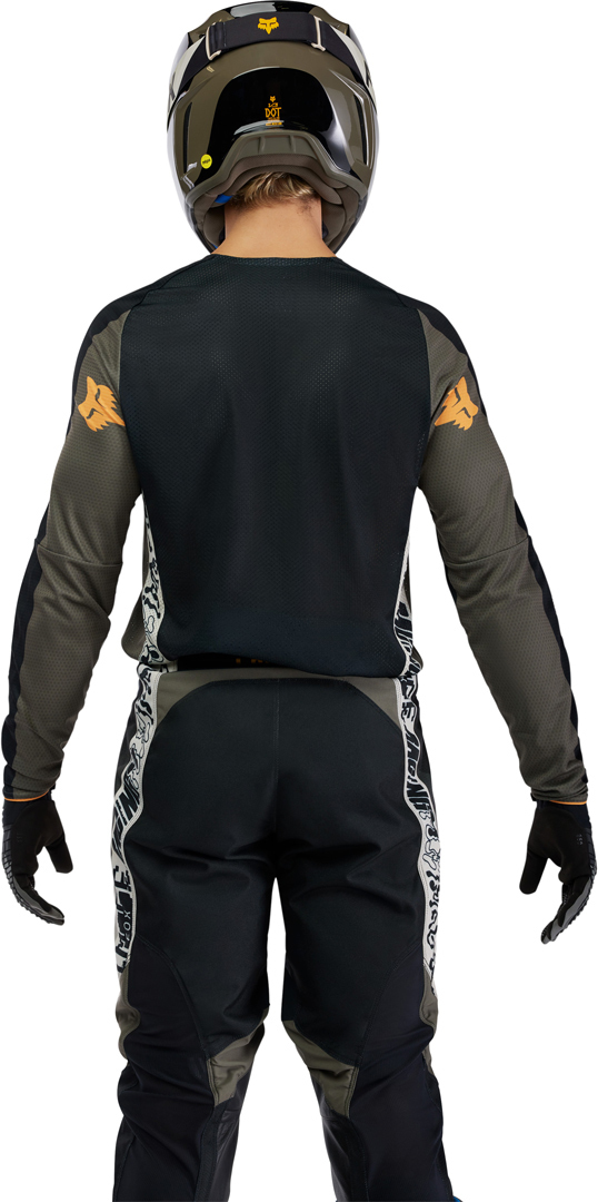 FOX 360 Fade Tricou de motocross Maro/Negru S Figura 4