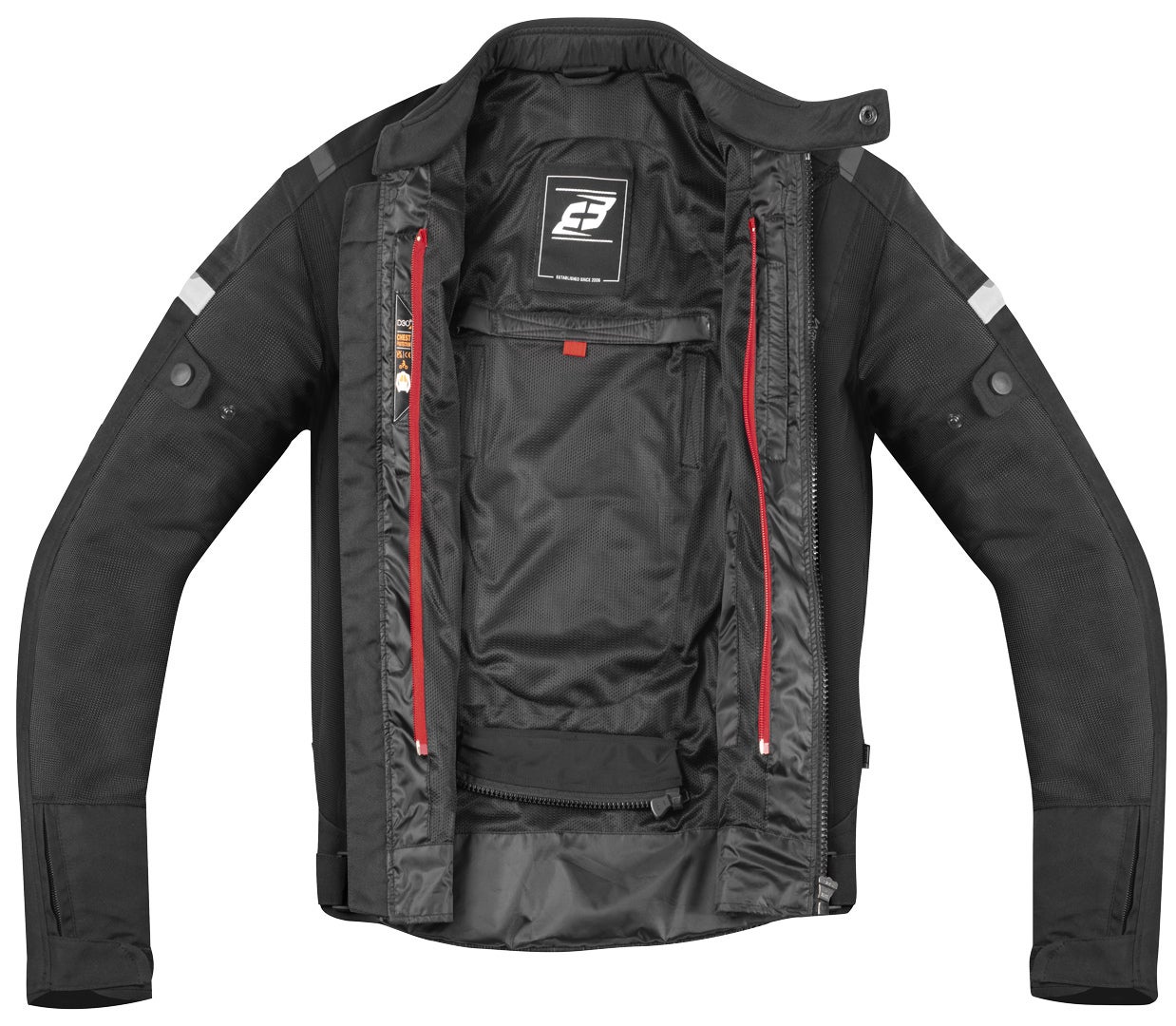 Side view of Bogotto Vysio waterproof 3in1 Motorcycle Textile Jacket