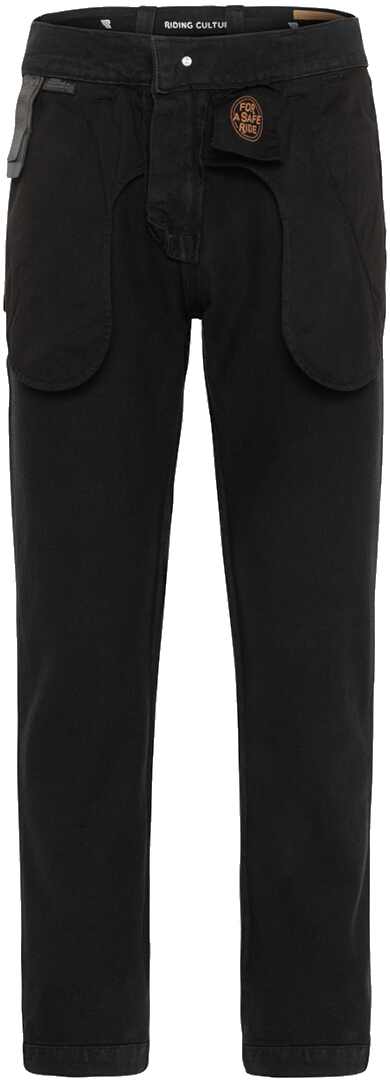 Riding Culture Chino Pantaloni textile pentru motociclete negru 29/34 Figura 4