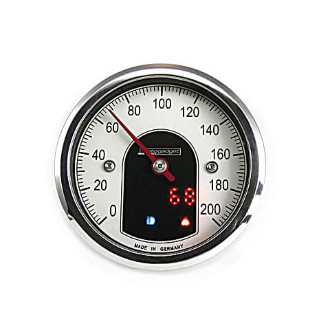 motogadget Tachometer analog, motoscope tiny Argint Figura 1 motogadget Tachometer analog, motoscope tiny Argint Figura 1