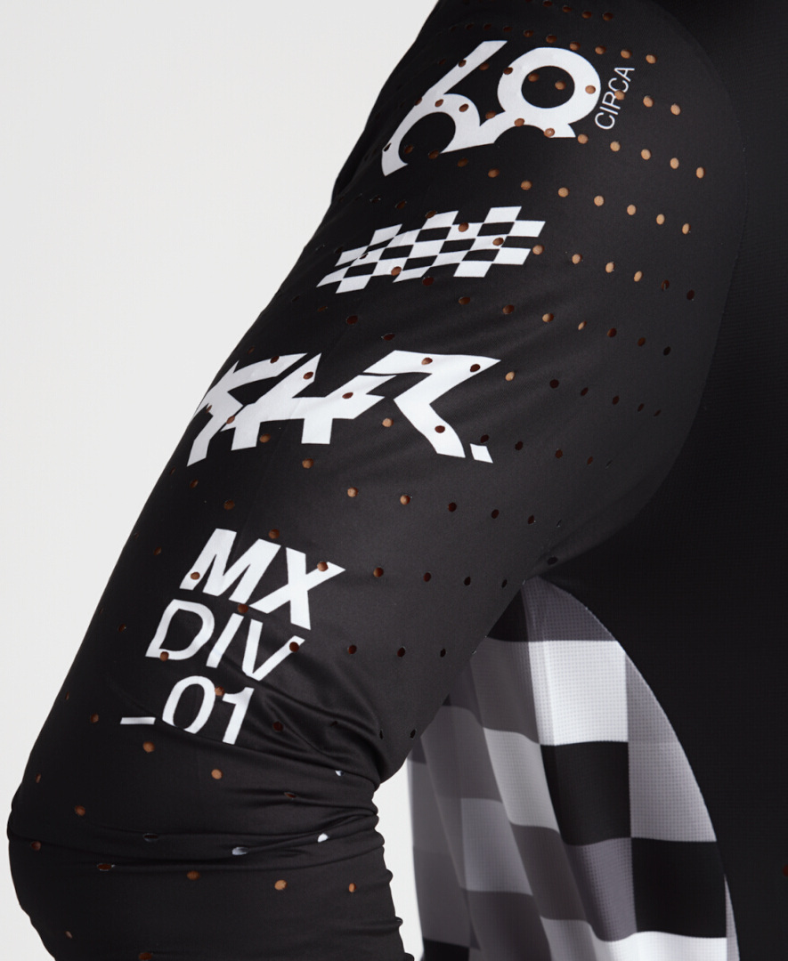 Thor Sportmode Riot Tricou de motocross negru/gri/alb XL Figura 12