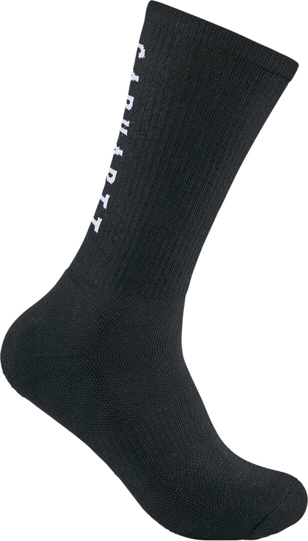 Carhartt Force Midweight Logo Crew Șosete (3 perechi) negru L Figura 1