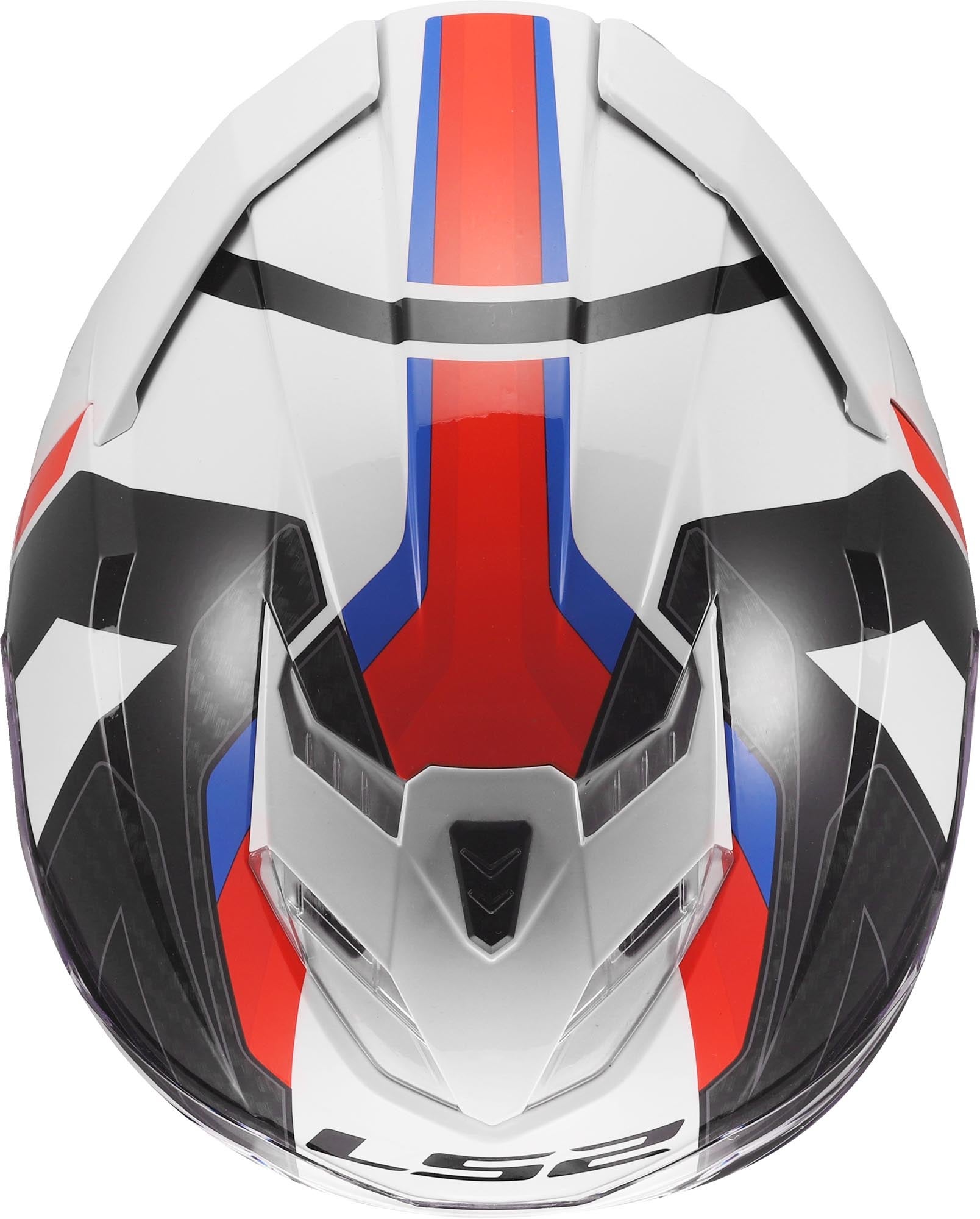 LS2 FF818 Storm III Sporty Helmet white/blue/red XL (61/62) Figure 7