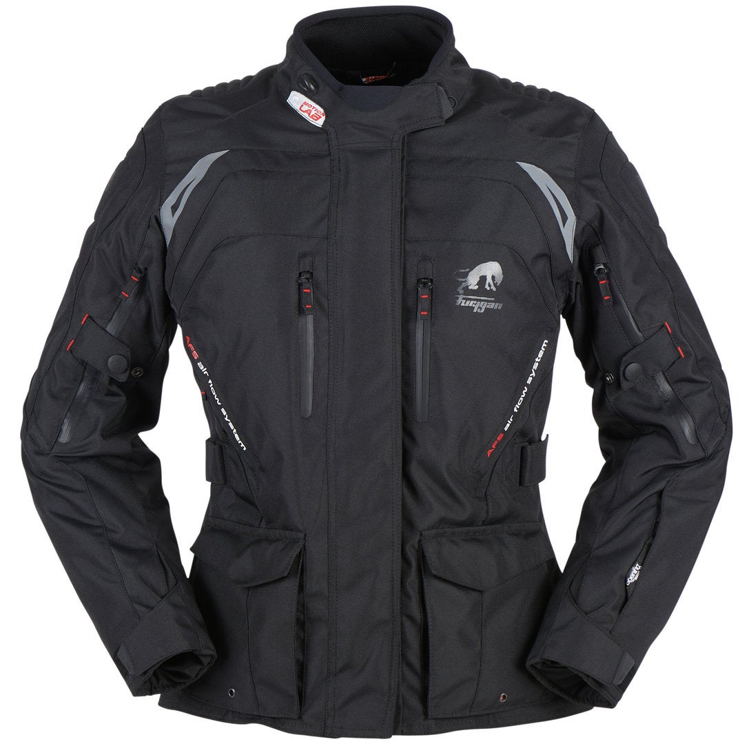 Furygan Apalaches Damen Motorcycle Textile Jacket black XXL Figure 1