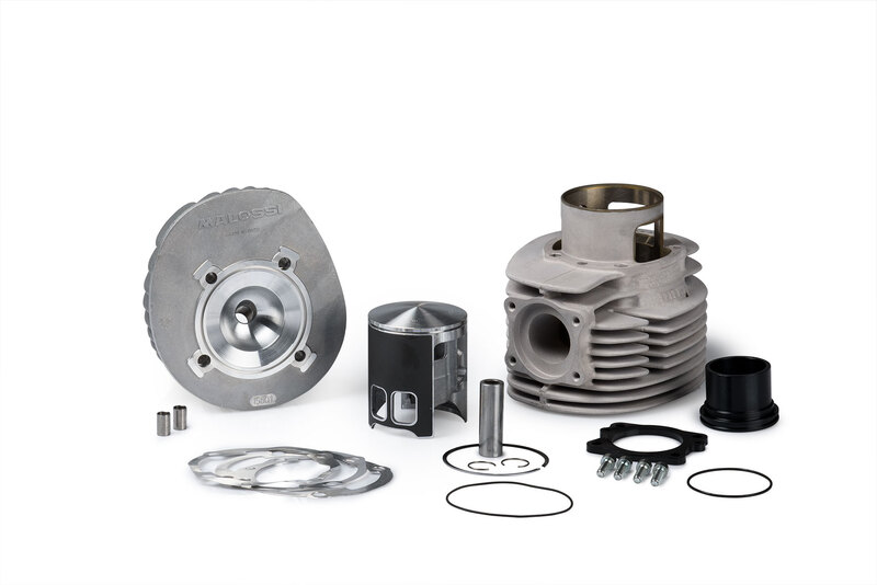 MALOSSI Cylindersats i aluminium ø 68,5 CVF2 Pin ø 16 MHR (Slaglängd 60 mm) För Vespa Cosa - PX E 2t 200 cc Figur 2