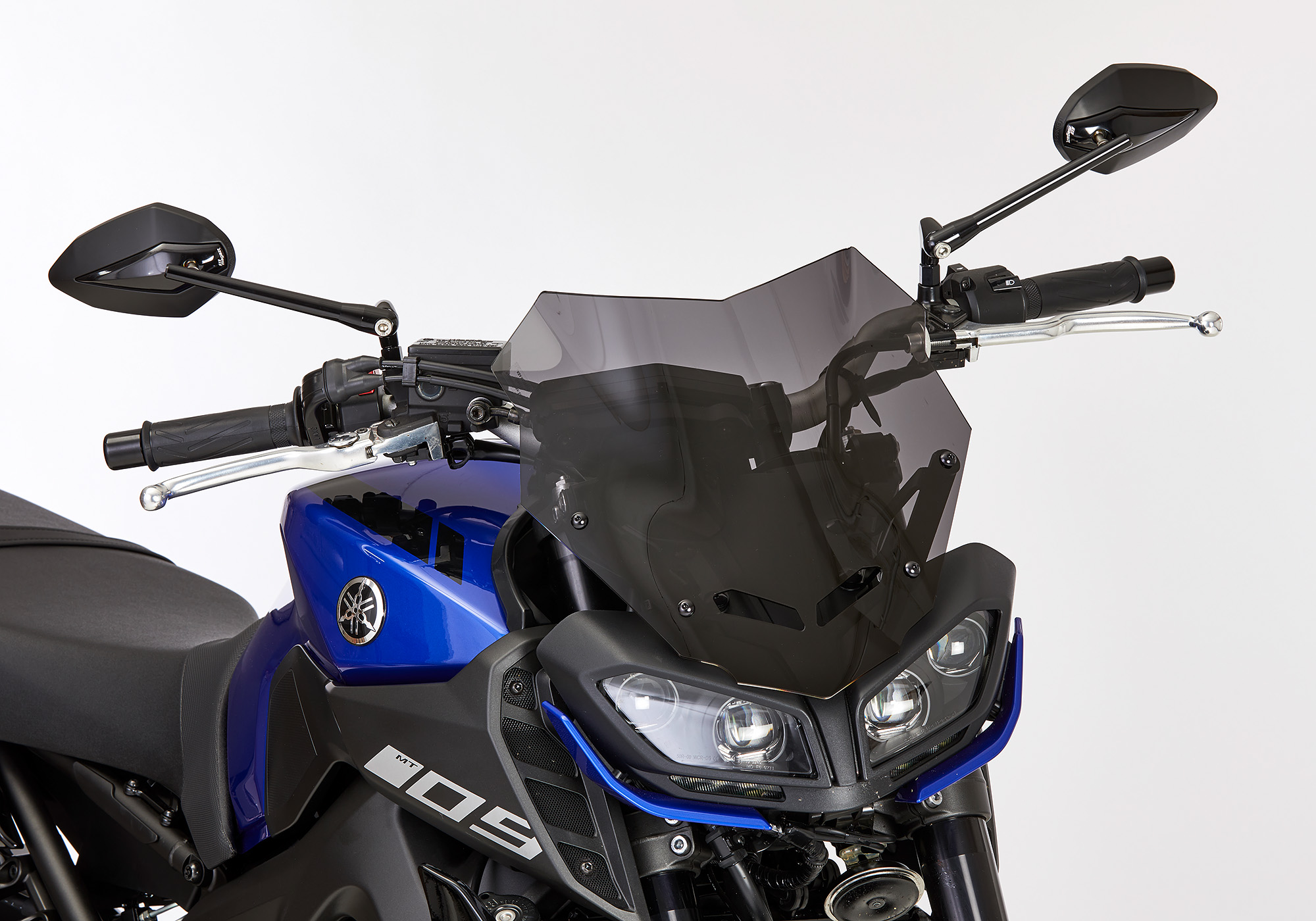 Plasă ERMAX pentru bicicletă goală Sticlă acrilică (PMMA) Figura 1