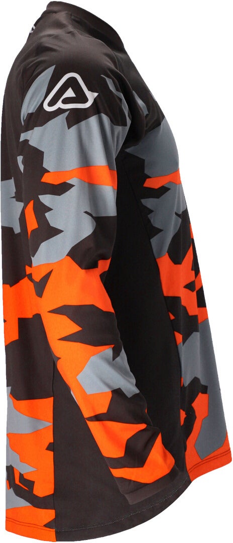 Acerbis X-Duro Winter Motocross trøje sort/orange 3XL Figur 4
