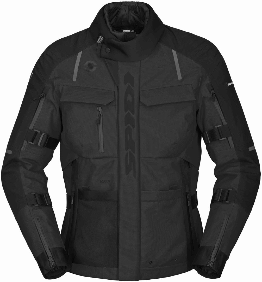 Spidi Tour Evo 2 H2Out waterproof Motorcycle Textile Jacket black XL Figure 1
