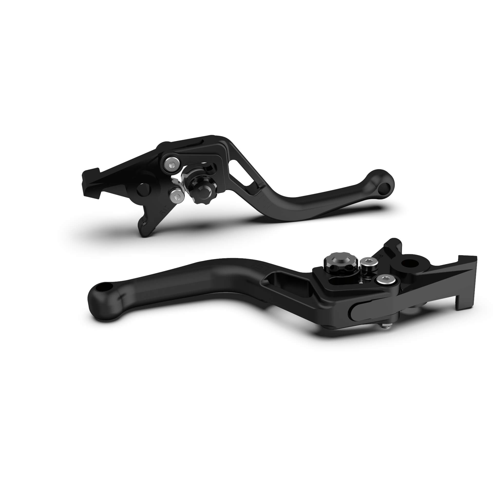 LSL Clutch lever BOW L22, short black beadblasted Black Figure 1
