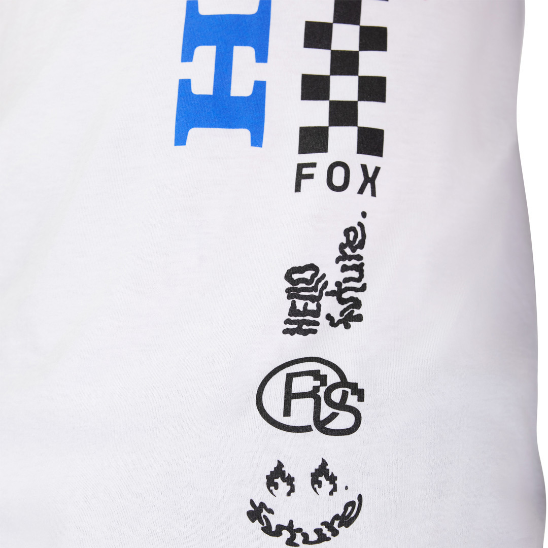 FOX Honda T-shirt Blanc L Figure 3