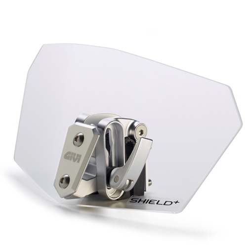 GIVI Universal Scheiben-Aufsatz transparent mit Halter Figur 1