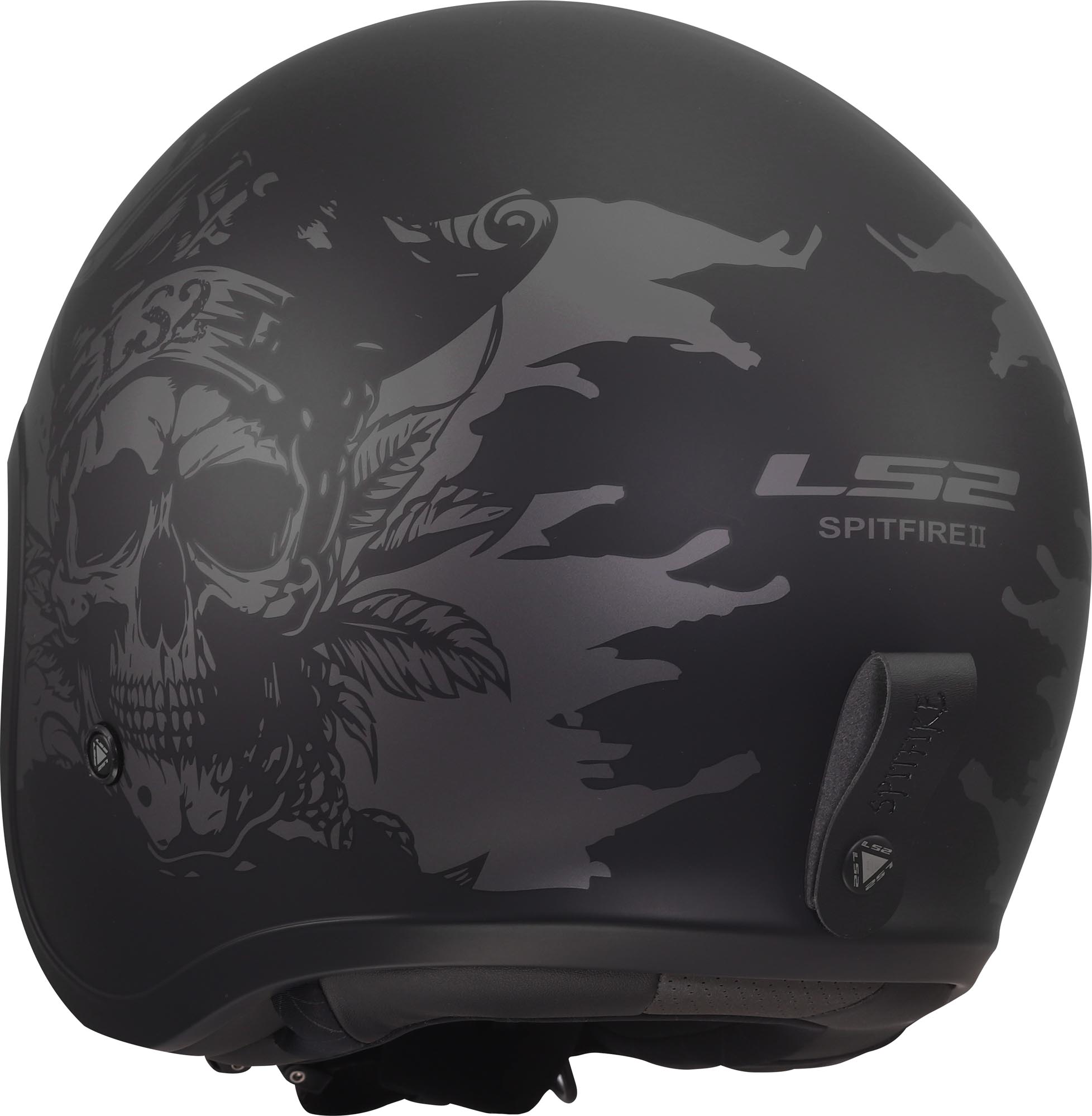 LS2 OF599 Spitfire II Willy Open-Face Helm M (57/58) Figuur 3