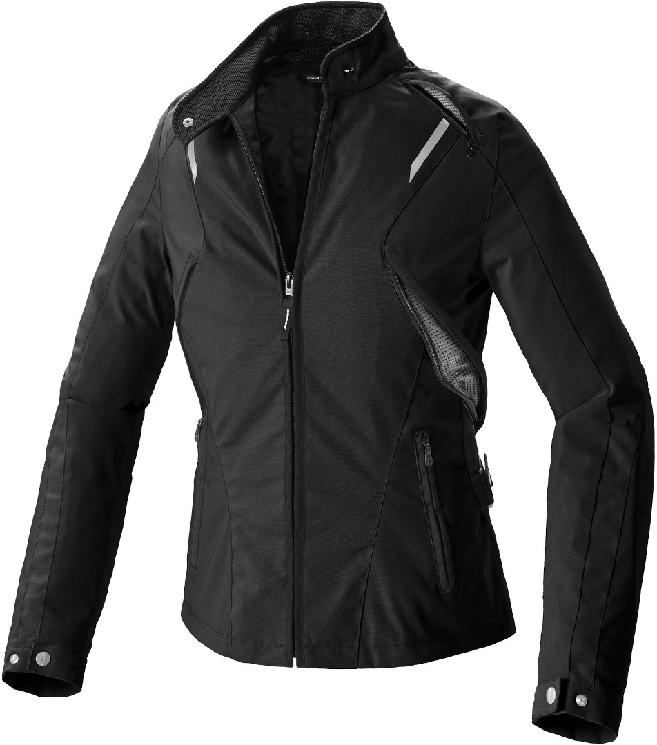 Spidi Ellabike Women Motorcycle Textile Jacket deep black S Figure 2