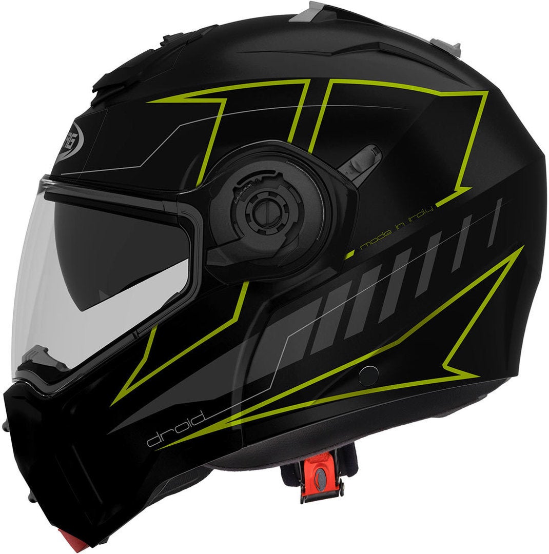 Caberg Droid Blaze Casco nero/giallo M (57/58) Figura 1