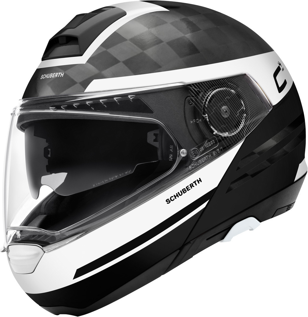 Schuberth C4 Pro Carbon Tempest 헬멧 흑백 XL (61) 그림 1