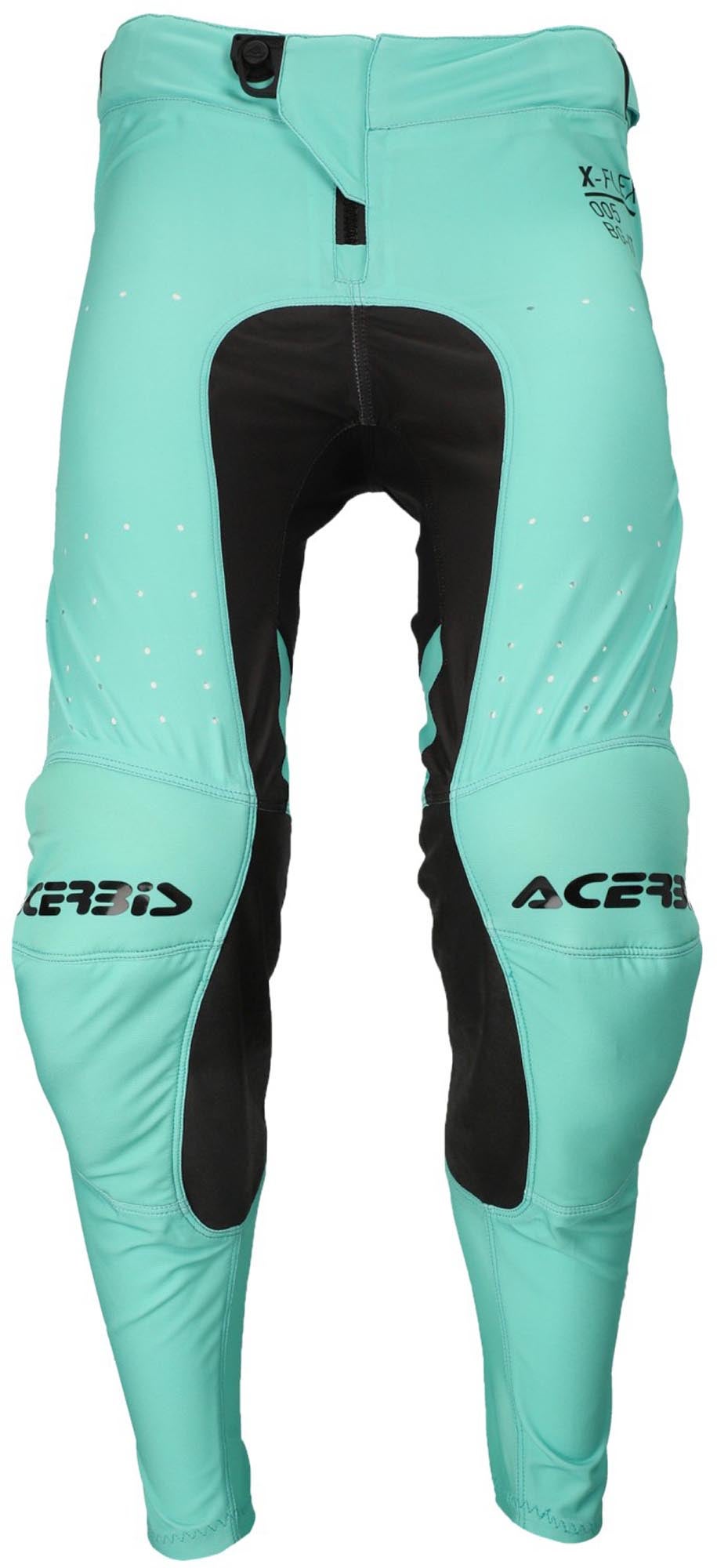 Acerbis X-Flex 2.0 Anaheim Logo Motocrossbukser turkis/sort 30 Figur 2