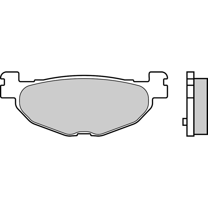 Brembo S.p.A. Scooter kolfiberkeramiska bromsbelägg - 07059 Figur 2