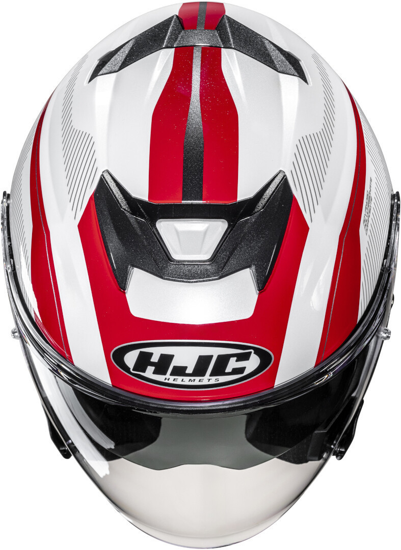 HJC i31 Reno Jet hjälm vit/röd/svart XXL (62/63) Figur 3