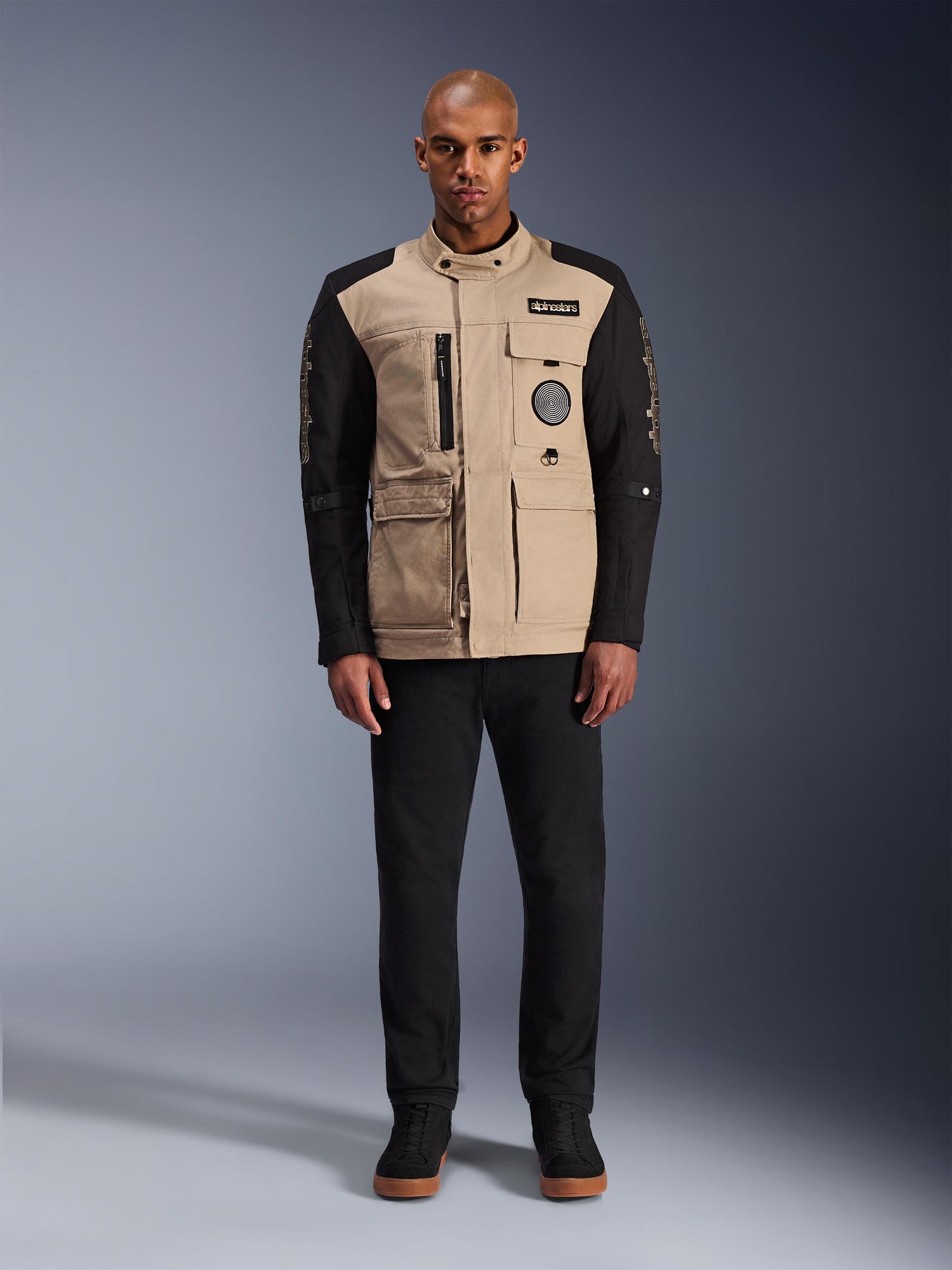 Alpinestars Dice Motorcycle Textile Jacket beige/black XL Figure 4