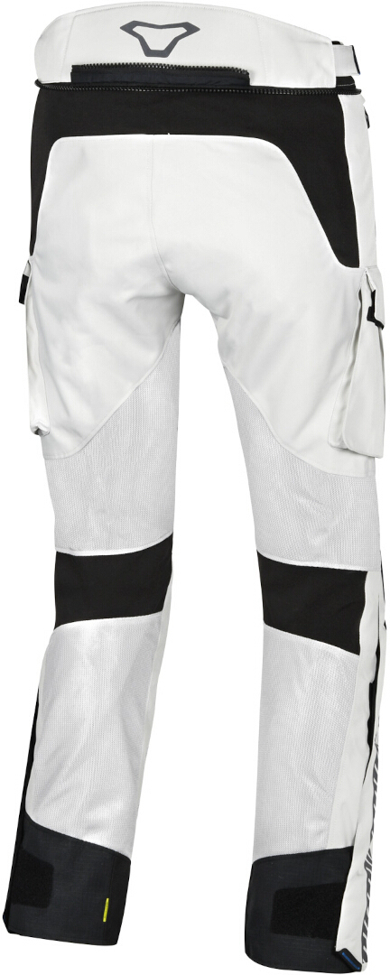 Macna Versyle waterproof Motorcycle Textile Pants light grey/black S Figure 2