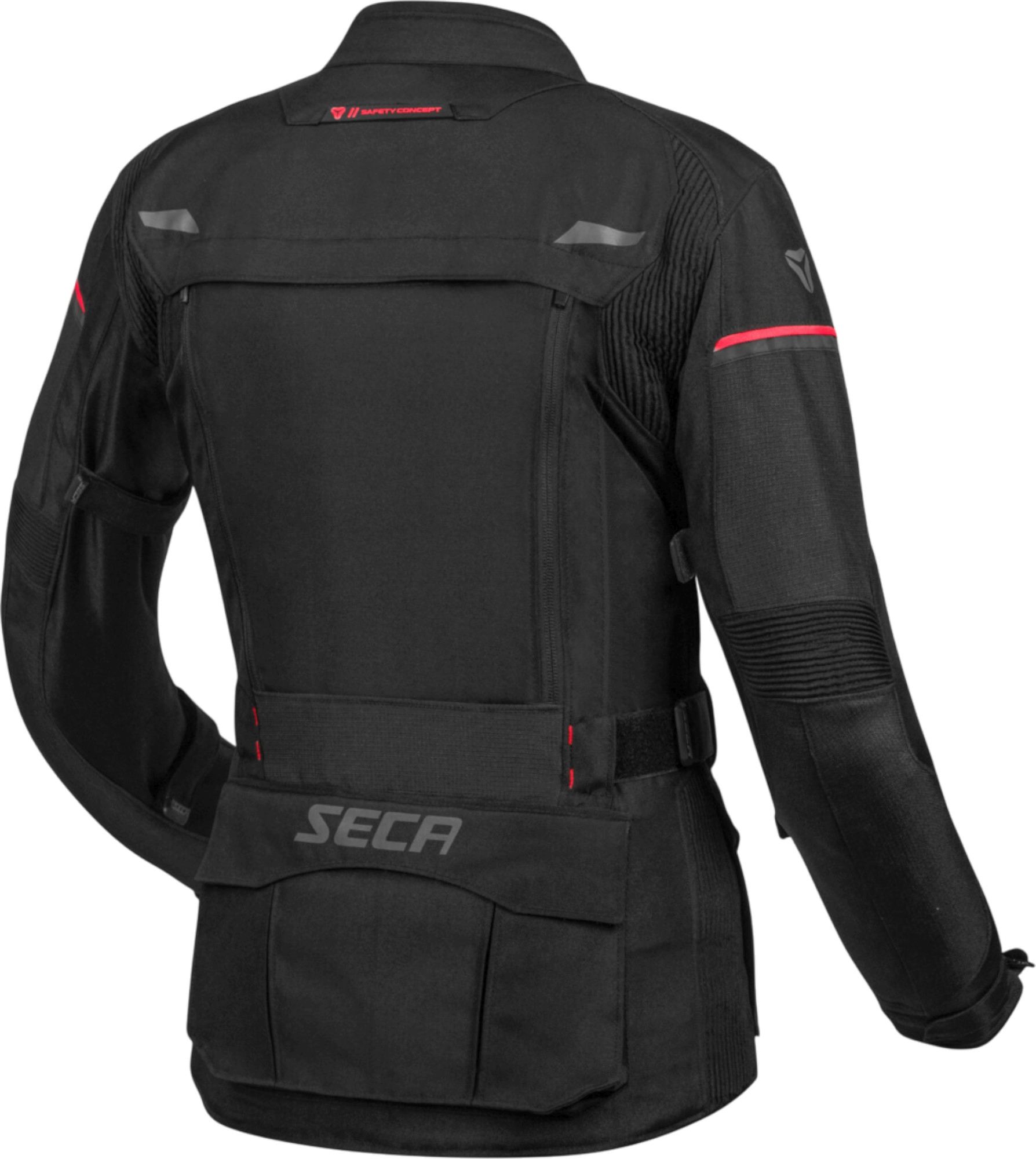 Seca Discovery Damen Motorrad Textiljacke schwarz 3XL Abbildung 2
