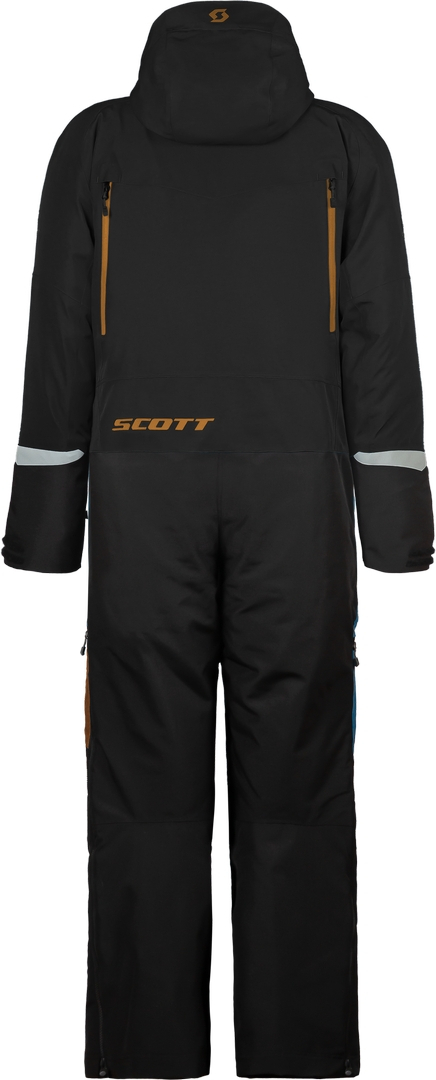 Scott Roop Dryo 2023 Snöskoterdräkt i ett stycke svart S Figur 2