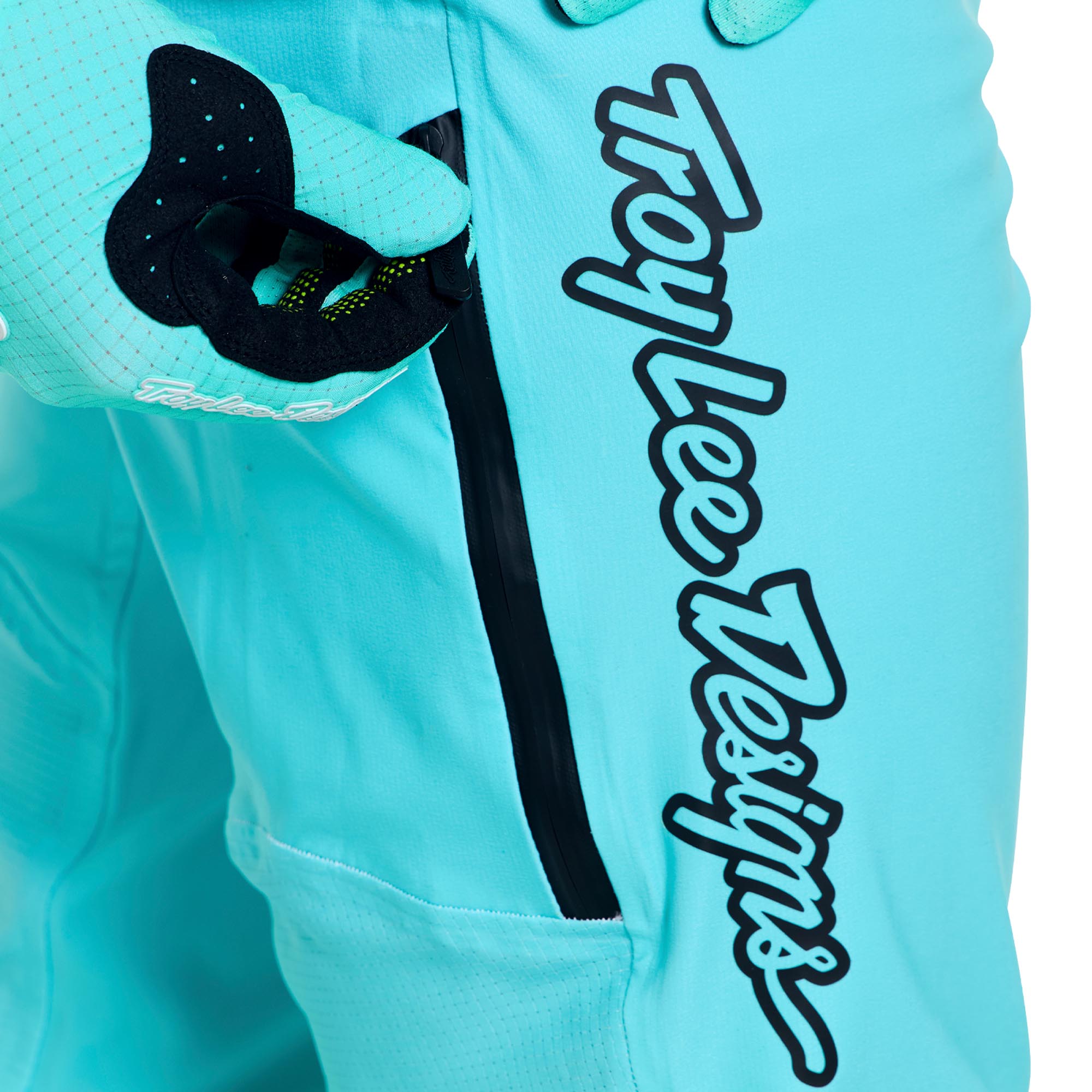 Side view of Troy Lee Designs Sprint Ultra Mono Bicycle Pants