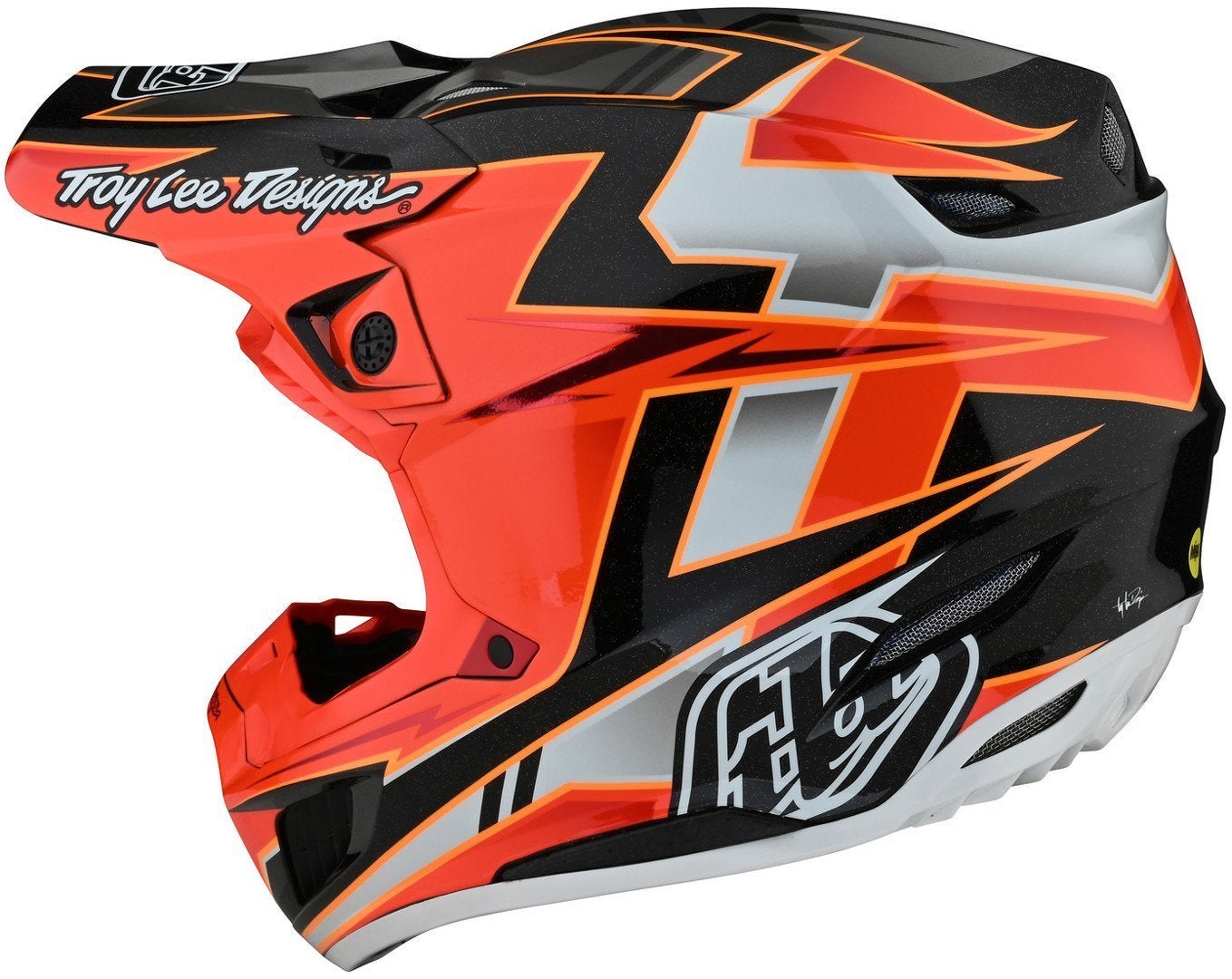 Troy Lee Designs SE5 Graph Casque de motocross Rouge/Noir M (57/58) Figure 7