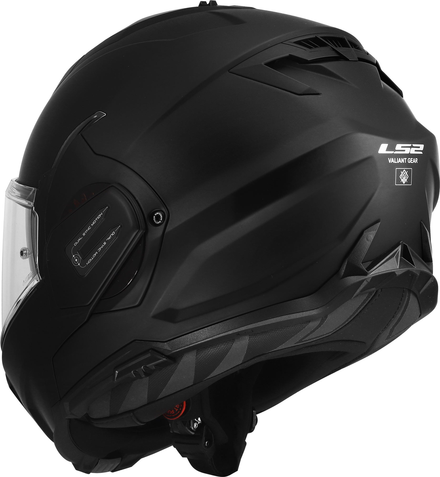 LS2 FF912 Valiant Gear Cască Black matt M (57/58) Figura 3