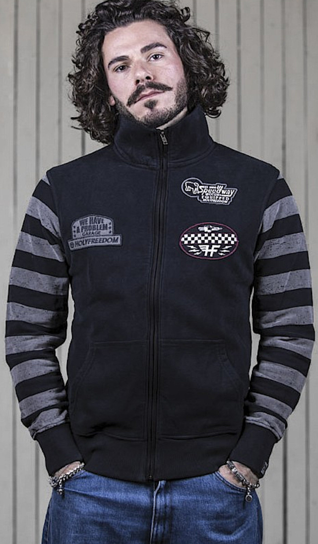 HolyFreedom Leather 2021 Zip Sweatshirt XL Abbildung 3