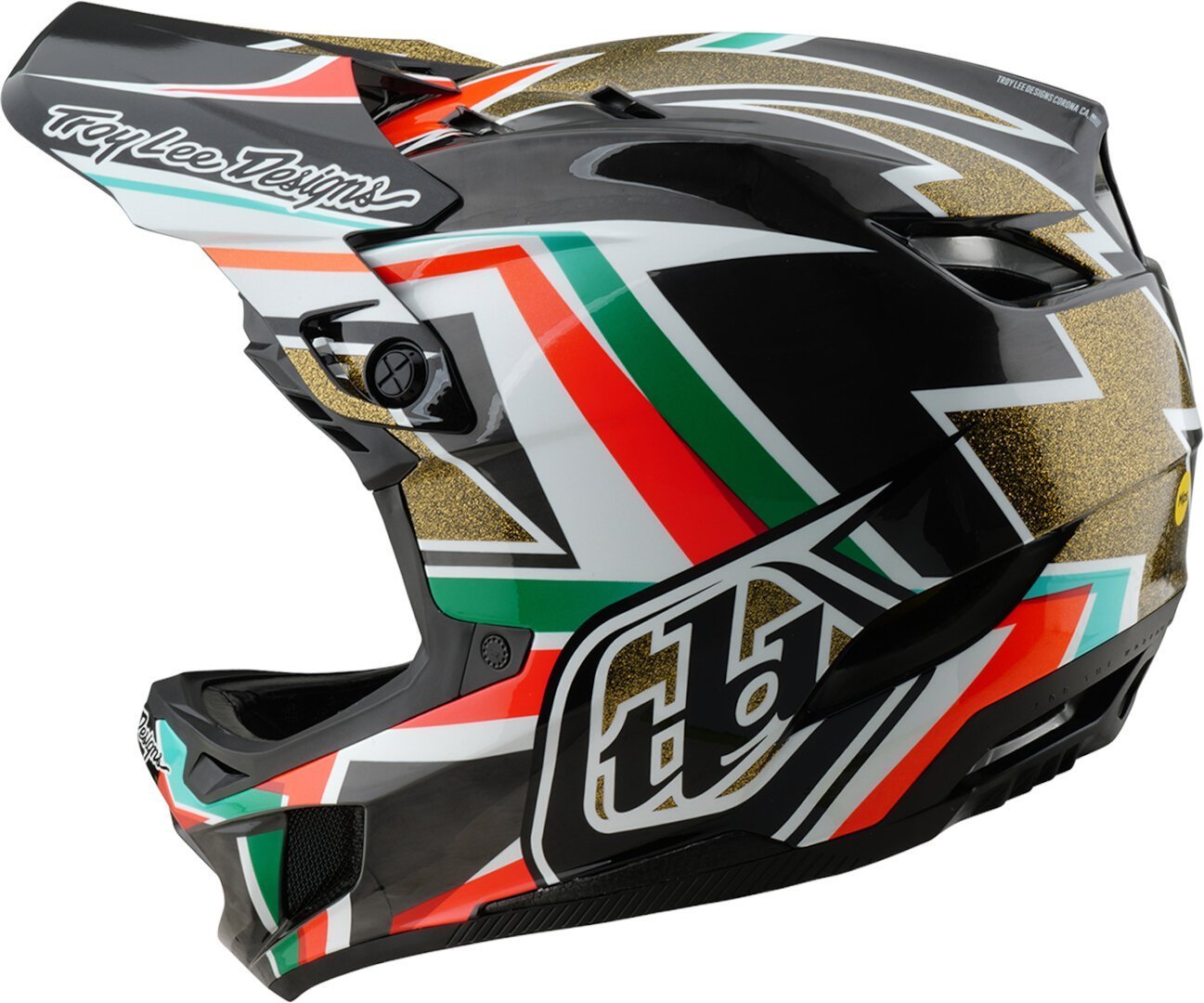 Troy Lee Designs D4 Mips Frames Cască de coborâre din carbon L (58/59) Figura 3