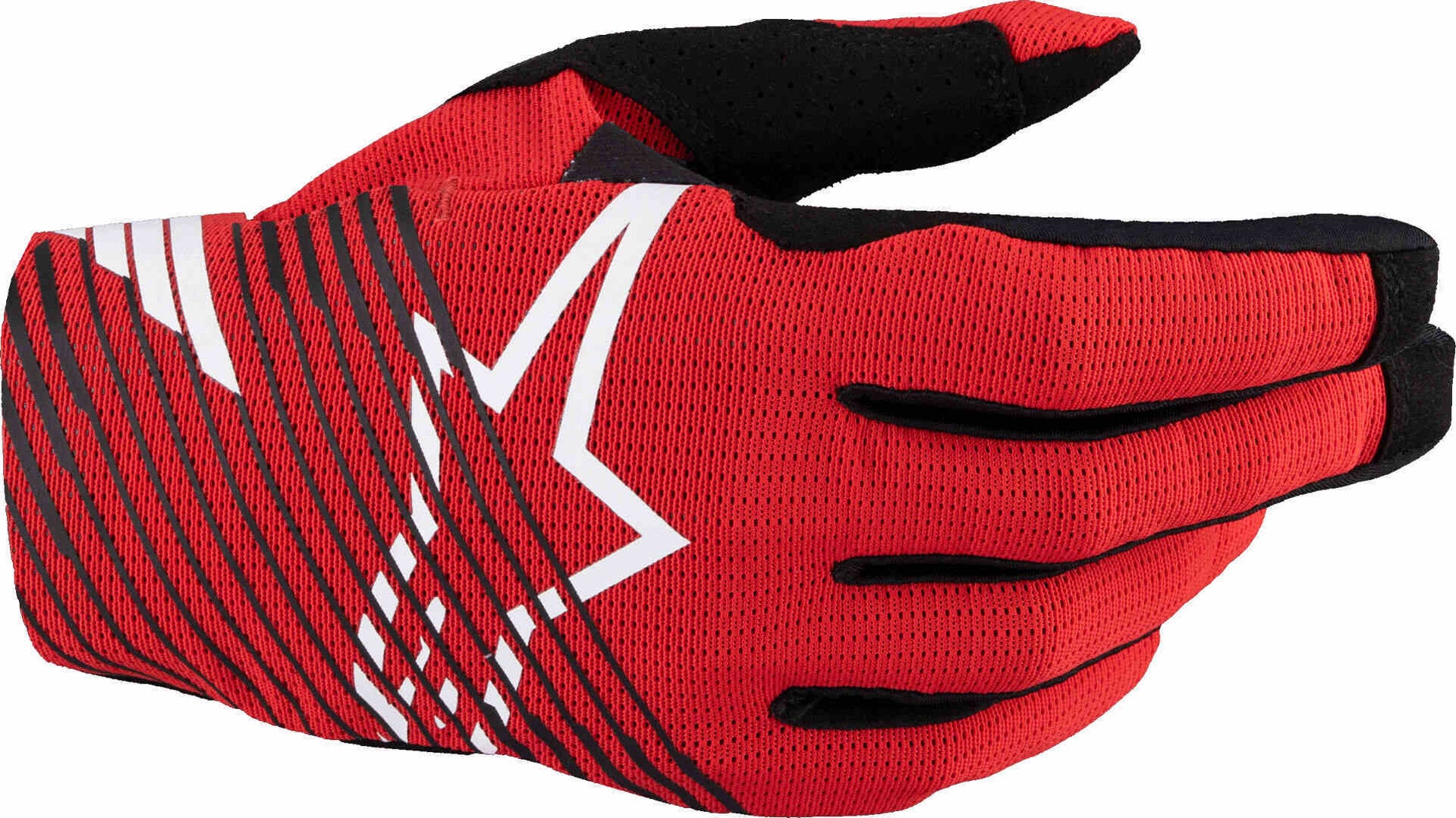 Alpinestars Men's Red Radar Pro Motocross Gloves