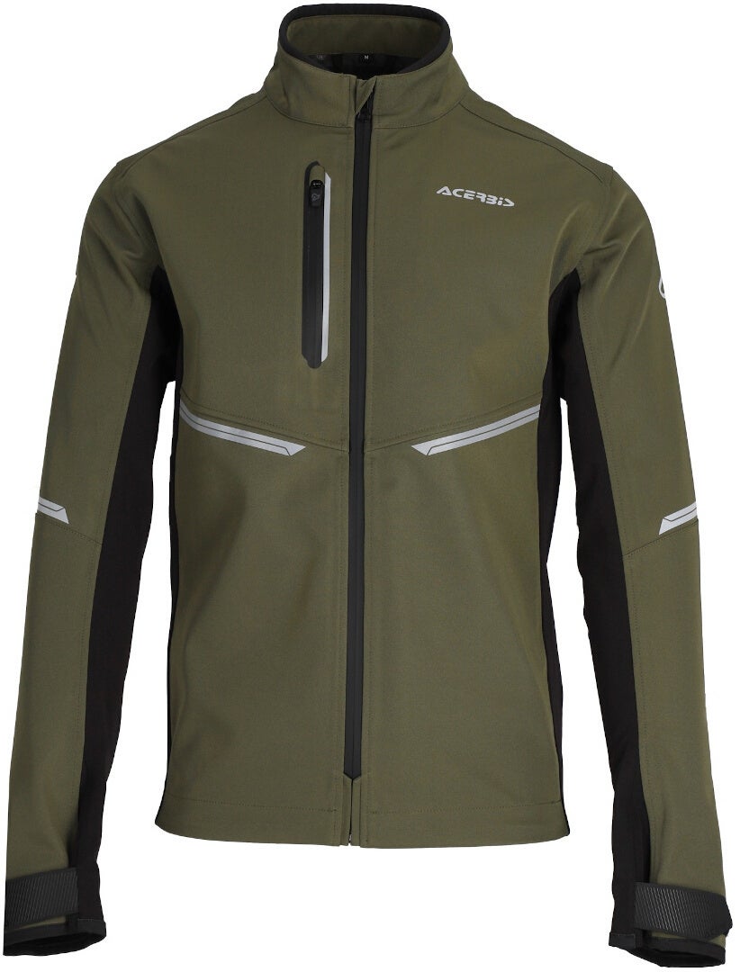 Acerbis X-Duro WP Giacca Motocross Verde Militare L Figura 4
