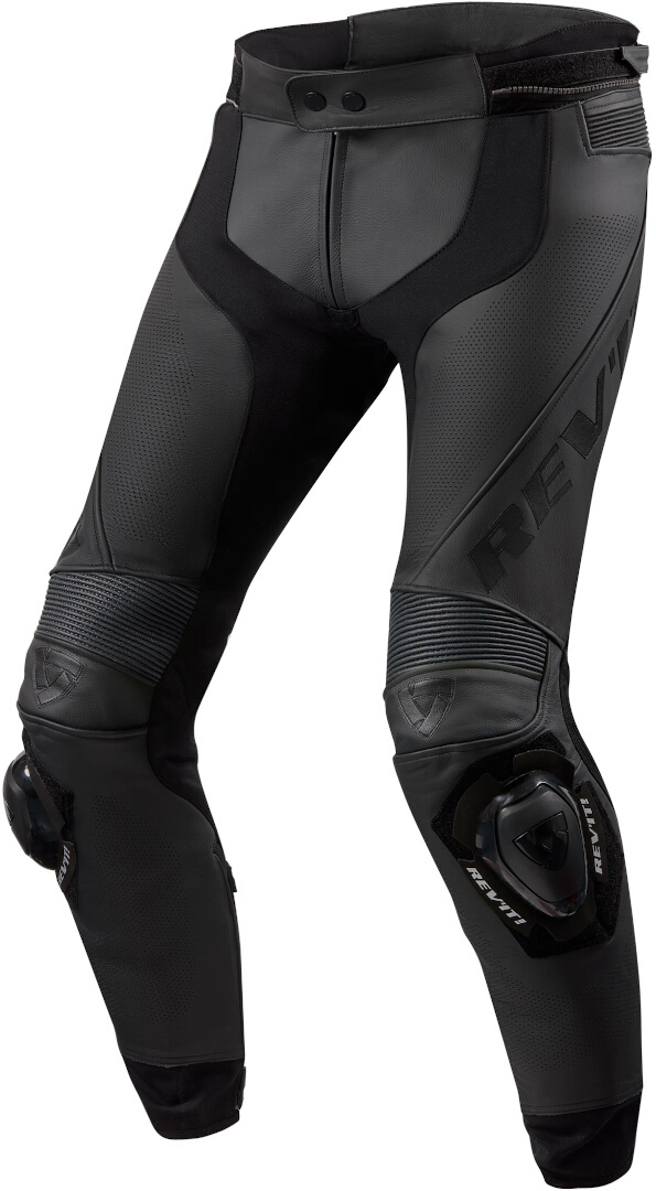 Revit Apex Pantaloni de piele pentru motocicletă negru 46/34 Figura 1