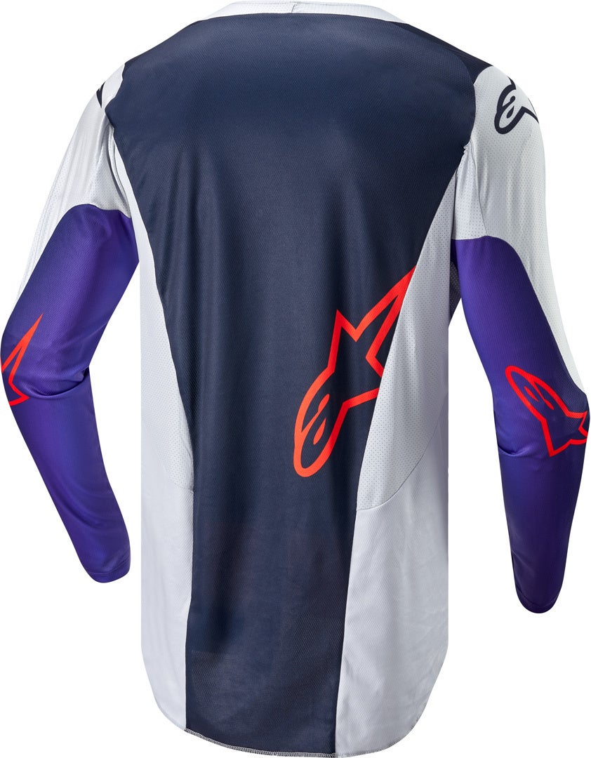 Alpinestars Racer Hoen Motocross Jersey grau/orange M Abbildung 5