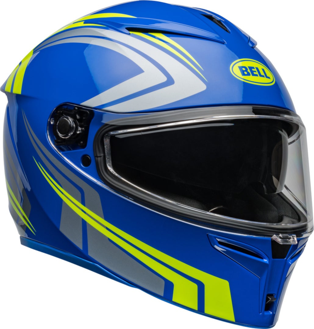 Bell Lithium Jetstream Helm blau/gelb M (57/58) Abbildung 7