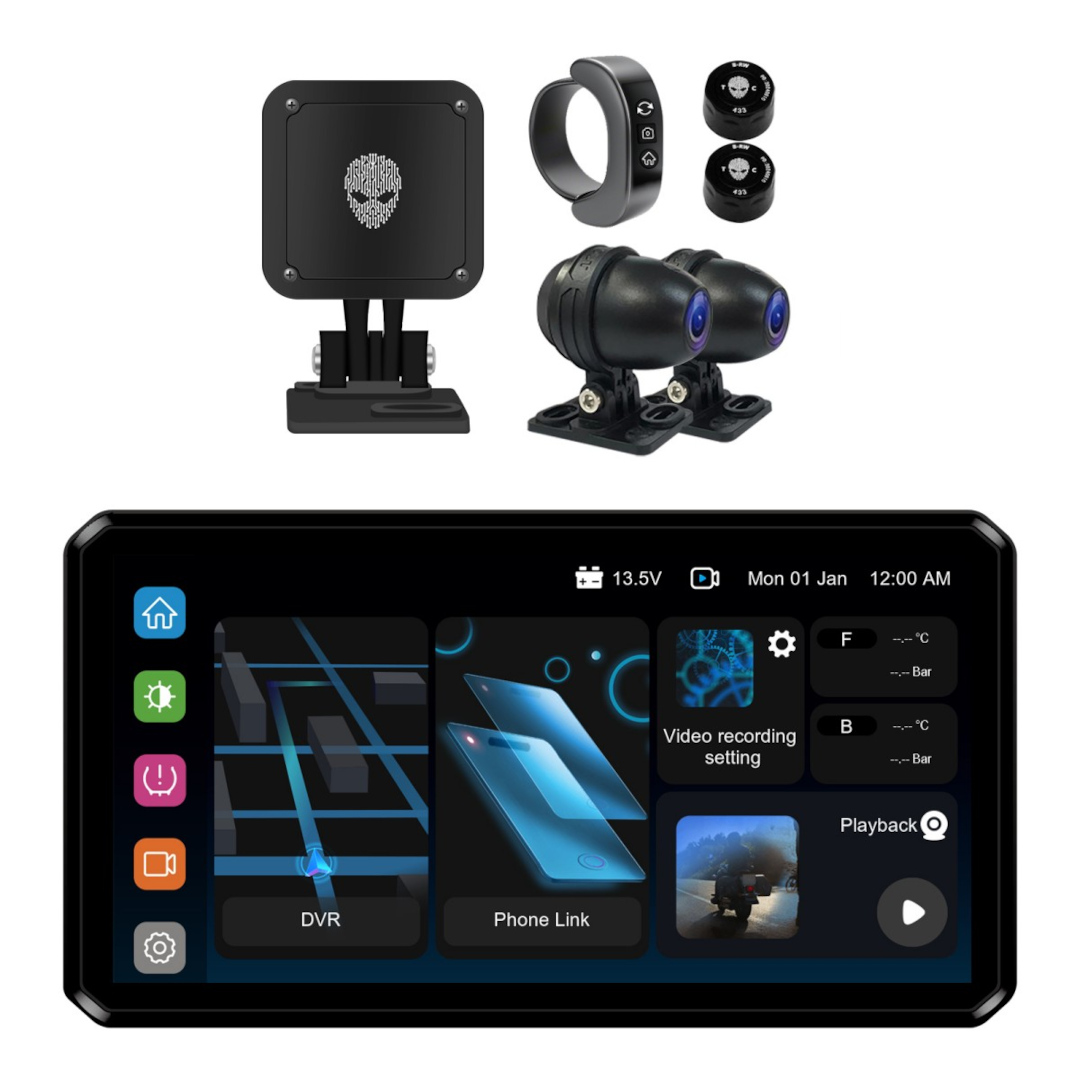 AlienRider M2S Ultimate Bundle 摩托车多媒体系统 主条目图1