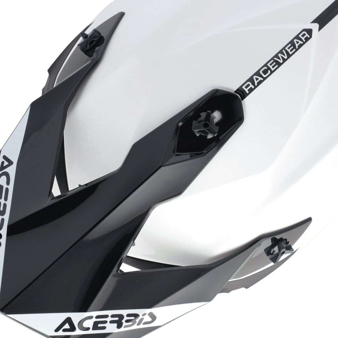 Acerbis Linear Solid Motokrosová přilba bílá/černá XL (61/62) Obrázek 2