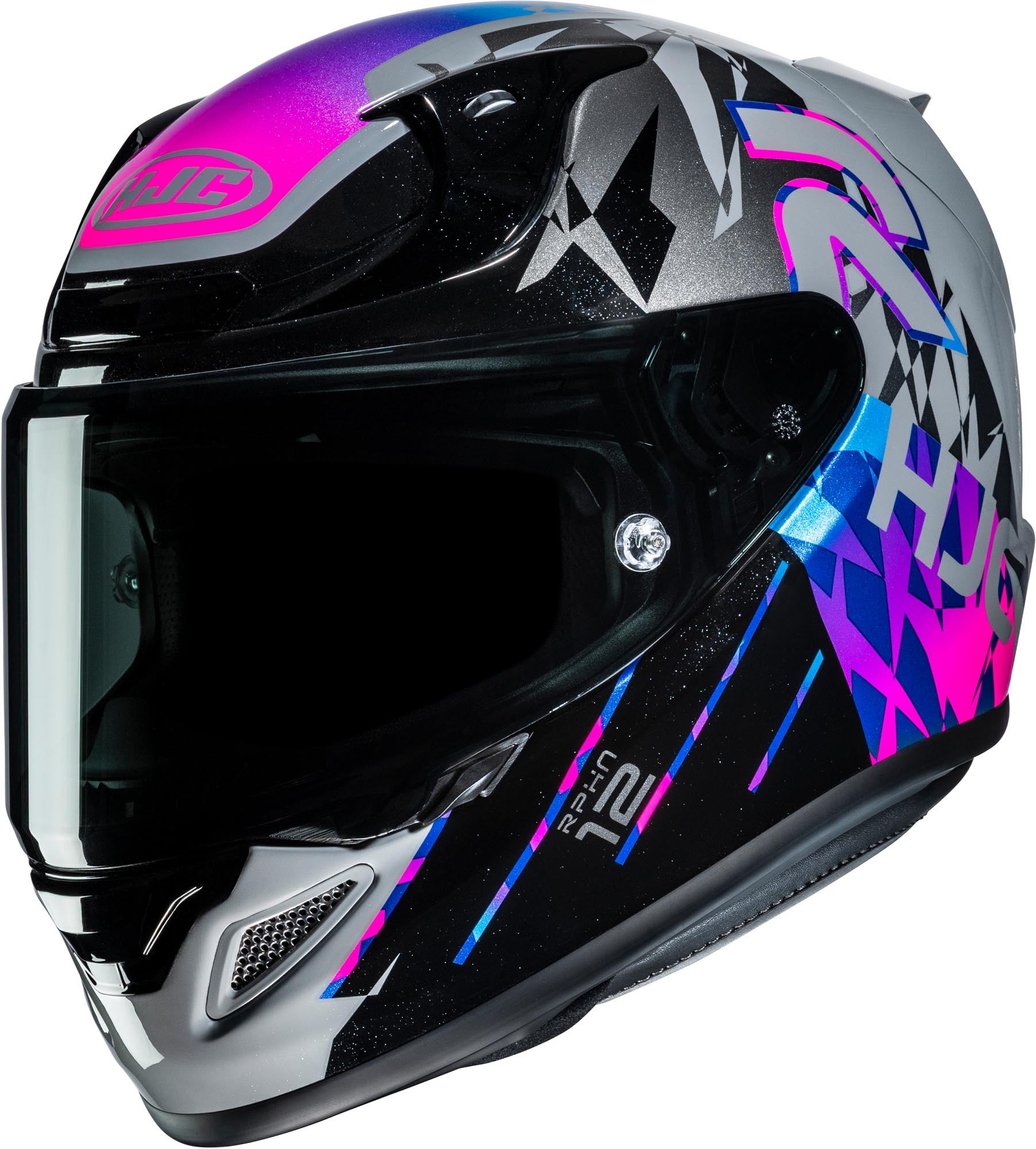 HJC RPHA 12 Kate Casque Noir/Gris/Violet L (58/59) Figure 1