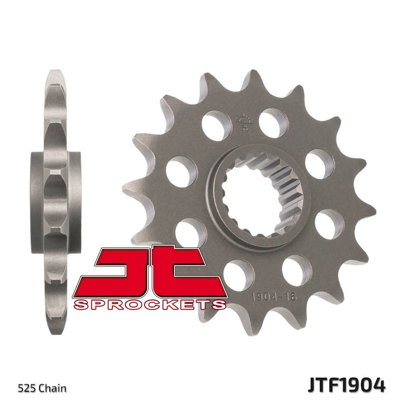 JT SPROCKETS Pinion frontal standard din oțel 1904 - 525 Figura 2