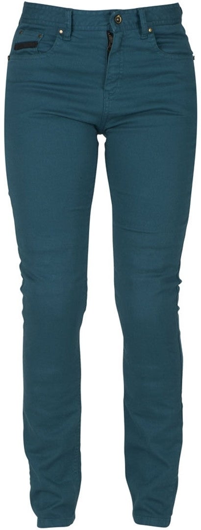 Furygan Paola Dames motor Jeans turquoise 38 Figuur 1