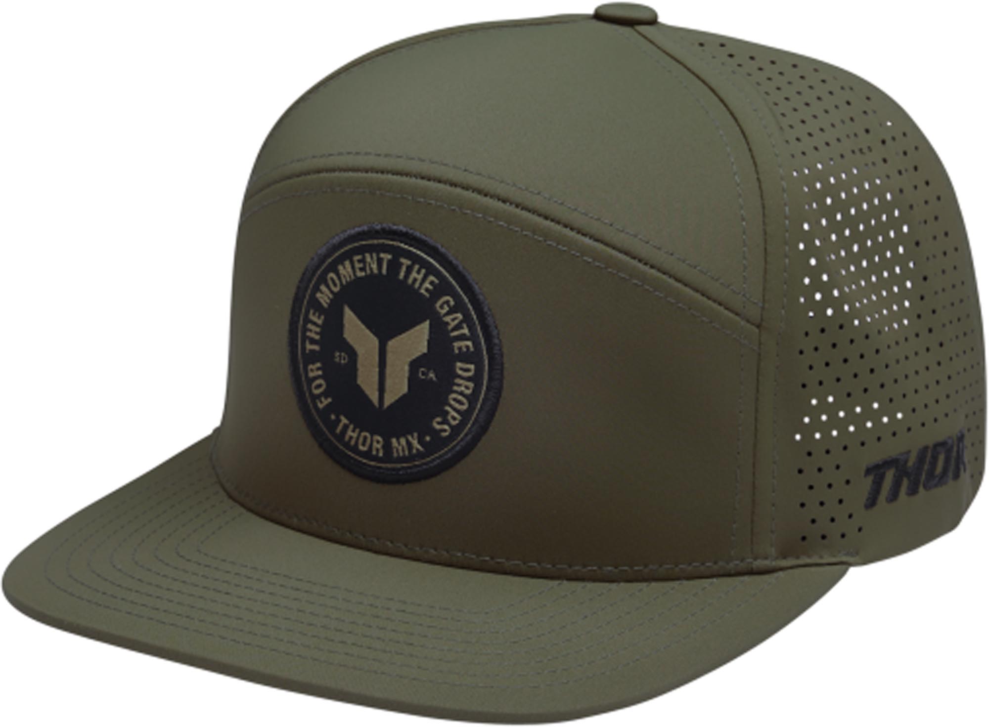 Thor Badge Cap olijfgroen/groen Figuur 1