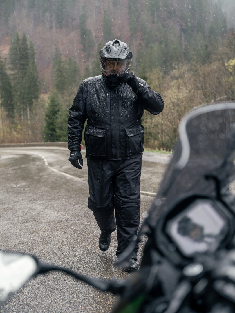 Bering Siberia King Size waterproof Motorcycle Textile Pants W-L Figure 4